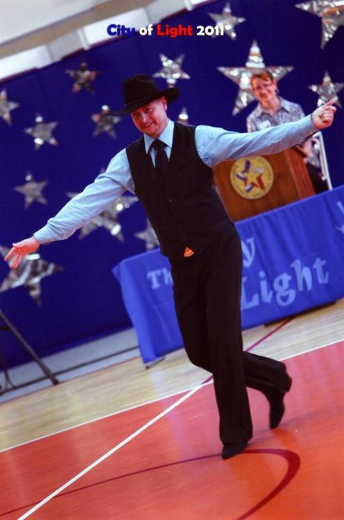 Ronnie beim Tanzen